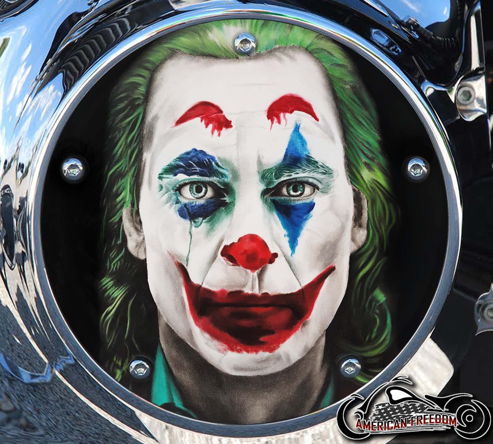 Custom Derby Cover - The Joker JP